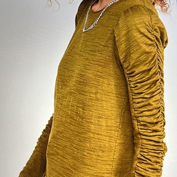 FREE PEOPLE natasha ruffle sleeve top - Picture 7 of 8